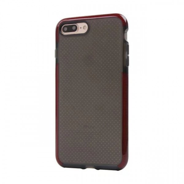 Wholesale iPhone 8 Plus / 7 Plus Mesh Hybrid Case (Red)